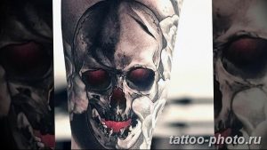 Фото рисунка тату череп 24.11.2018 №382 - photo tattoo skull - tattoo-photo.ru