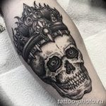 Фото рисунка тату череп 24.11.2018 №391 - photo tattoo skull - tattoo-photo.ru