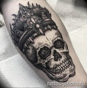 Фото рисунка тату череп 24.11.2018 №391 - photo tattoo skull - tattoo-photo.ru