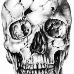 Фото рисунка тату череп 24.11.2018 №393 - photo tattoo skull - tattoo-photo.ru