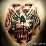 Фото рисунка тату череп 24.11.2018 №396 - photo tattoo skull - tattoo-photo.ru