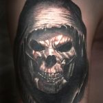 Фото рисунка тату череп 24.11.2018 №398 - photo tattoo skull - tattoo-photo.ru