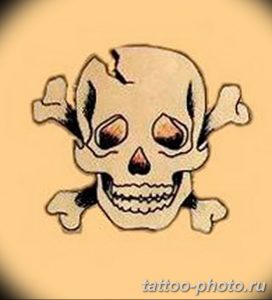 Фото рисунка тату череп 24.11.2018 №403 - photo tattoo skull - tattoo-photo.ru