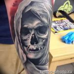 Фото рисунка тату череп 24.11.2018 №404 - photo tattoo skull - tattoo-photo.ru