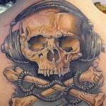 Фото рисунка тату череп 24.11.2018 №418 - photo tattoo skull - tattoo-photo.ru