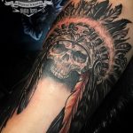 Фото рисунка тату череп 24.11.2018 №419 - photo tattoo skull - tattoo-photo.ru