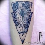 Фото рисунка тату череп 24.11.2018 №420 - photo tattoo skull - tattoo-photo.ru