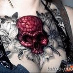 Фото рисунка тату череп 24.11.2018 №435 - photo tattoo skull - tattoo-photo.ru