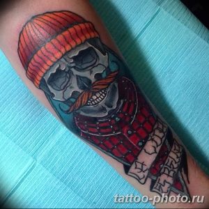 Фото рисунка тату череп 24.11.2018 №443 - photo tattoo skull - tattoo-photo.ru