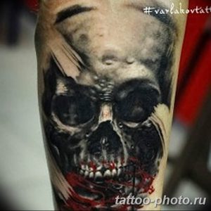 Фото рисунка тату череп 24.11.2018 №449 - photo tattoo skull - tattoo-photo.ru