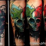 Фото рисунка тату череп 24.11.2018 №459 - photo tattoo skull - tattoo-photo.ru