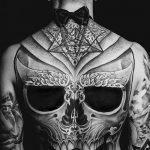 Фото рисунка тату череп 24.11.2018 №460 - photo tattoo skull - tattoo-photo.ru