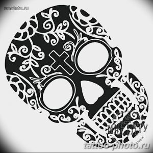 Фото рисунка тату череп 24.11.2018 №462 - photo tattoo skull - tattoo-photo.ru