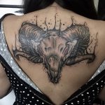 Фото рисунка тату череп 24.11.2018 №473 - photo tattoo skull - tattoo-photo.ru