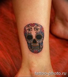 Фото рисунка тату череп 24.11.2018 №481 - photo tattoo skull - tattoo-photo.ru