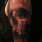 Фото рисунка тату череп 24.11.2018 №485 - photo tattoo skull - tattoo-photo.ru