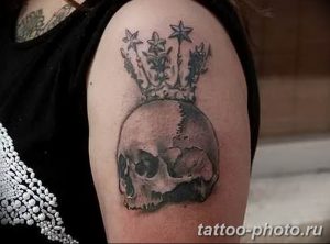 Фото рисунка тату череп 24.11.2018 №499 - photo tattoo skull - tattoo-photo.ru