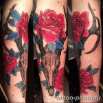 Фото рисунка тату череп 24.11.2018 №503 - photo tattoo skull - tattoo-photo.ru