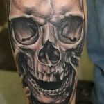 Фото рисунка тату череп 24.11.2018 №506 - photo tattoo skull - tattoo-photo.ru