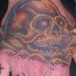 Фото рисунка тату череп 24.11.2018 №510 - photo tattoo skull - tattoo-photo.ru