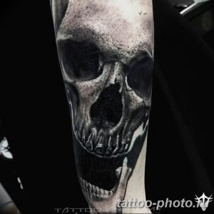 Фото рисунка тату череп 24.11.2018 №513 - photo tattoo skull - tattoo-photo.ru