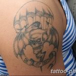 Фото рисунка тату череп 24.11.2018 №524 - photo tattoo skull - tattoo-photo.ru