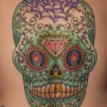 Фото рисунка тату череп 24.11.2018 №525 - photo tattoo skull - tattoo-photo.ru