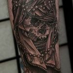 Фото рисунка тату череп 24.11.2018 №540 - photo tattoo skull - tattoo-photo.ru