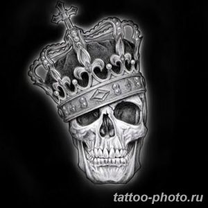 Фото рисунка тату череп 24.11.2018 №543 - photo tattoo skull - tattoo-photo.ru