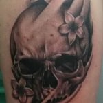 Фото рисунка тату череп 24.11.2018 №548 - photo tattoo skull - tattoo-photo.ru