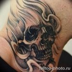 Фото рисунка тату череп 24.11.2018 №558 - photo tattoo skull - tattoo-photo.ru