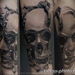 Фото рисунка тату череп 24.11.2018 №559 - photo tattoo skull - tattoo-photo.ru