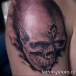 Фото рисунка тату череп 24.11.2018 №561 - photo tattoo skull - tattoo-photo.ru