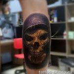 Фото рисунка тату череп 24.11.2018 №564 - photo tattoo skull - tattoo-photo.ru