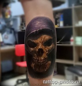 Фото рисунка тату череп 24.11.2018 №564 - photo tattoo skull - tattoo-photo.ru