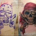 Фото рисунка тату череп 24.11.2018 №566 - photo tattoo skull - tattoo-photo.ru