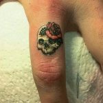 Фото рисунка тату череп 24.11.2018 №568 - photo tattoo skull - tattoo-photo.ru