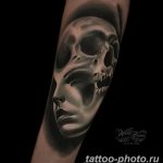 Фото рисунка тату череп 24.11.2018 №574 - photo tattoo skull - tattoo-photo.ru