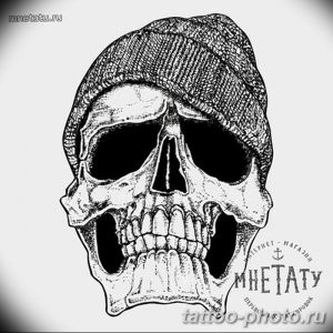 Фото рисунка тату череп 24.11.2018 №612 - photo tattoo skull - tattoo-photo.ru