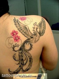 фото идеи тату феникс 18.12.2018 №023 - photo ideas tattoo phoenix - tattoo-photo.ru