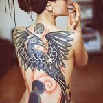 фото идеи тату феникс 18.12.2018 №026 - photo ideas tattoo phoenix - tattoo-photo.ru