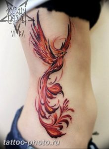 фото идеи тату феникс 18.12.2018 №027 - photo ideas tattoo phoenix - tattoo-photo.ru