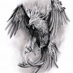 фото идеи тату феникс 18.12.2018 №031 - photo ideas tattoo phoenix - tattoo-photo.ru