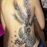 фото идеи тату феникс 18.12.2018 №035 - photo ideas tattoo phoenix - tattoo-photo.ru