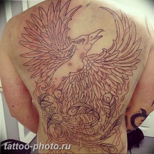 фото идеи тату феникс 18.12.2018 №038 - photo ideas tattoo phoenix - tattoo-photo.ru