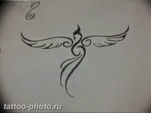 фото идеи тату феникс 18.12.2018 №042 - photo ideas tattoo phoenix - tattoo-photo.ru