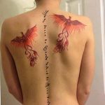 фото идеи тату феникс 18.12.2018 №074 - photo ideas tattoo phoenix - tattoo-photo.ru