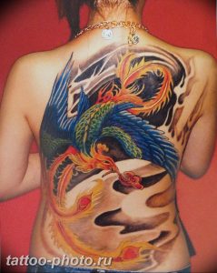 фото идеи тату феникс 18.12.2018 №083 - photo ideas tattoo phoenix - tattoo-photo.ru