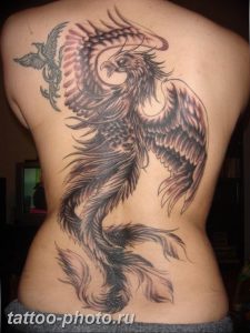 фото идеи тату феникс 18.12.2018 №084 - photo ideas tattoo phoenix - tattoo-photo.ru