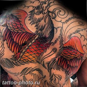 фото идеи тату феникс 18.12.2018 №087 - photo ideas tattoo phoenix - tattoo-photo.ru